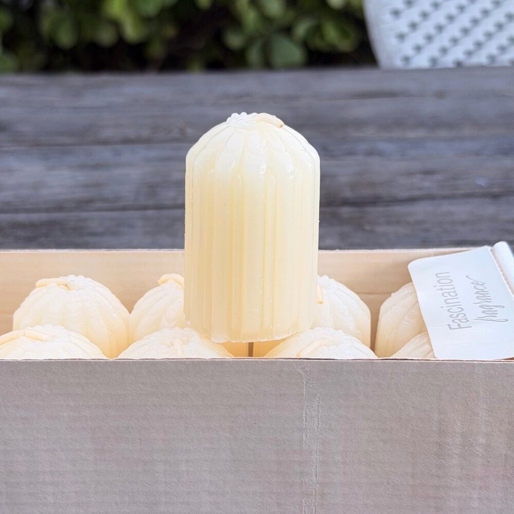12 Vintage White Forget Me Not American Greetings Fascination Votive Candles